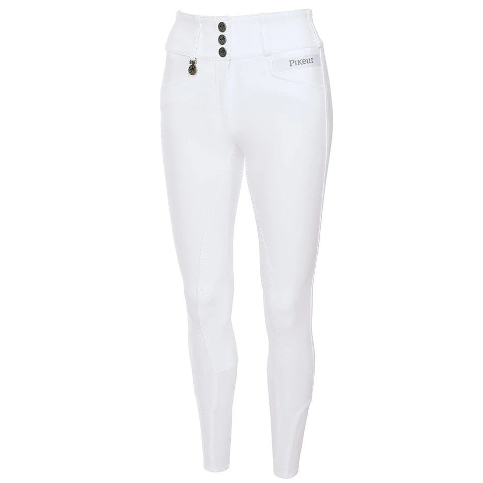 Pikeur Women's Riding Breeches Candela, Full Seat, Leather Trim 3 Pikeur Women's Riding Breeches Candela, Full Seat, Leather Trim