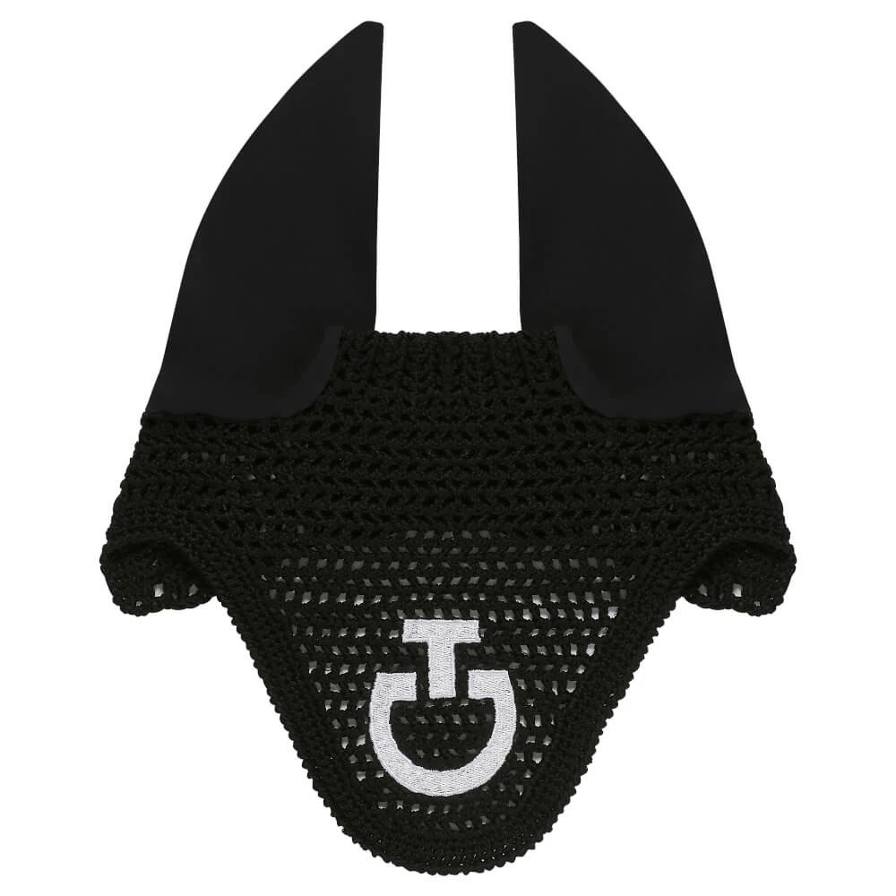 Cavalleria Toscana Fly Bonnet Light Weight CT Crochet, Fly Ears 3 Cavalleria Toscana Fly Bonnet Light Weight CT Crochet, Fly Ears