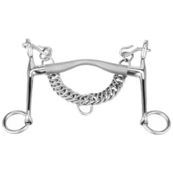 Curb Bit, SATINOX, 7 Cm Shanks