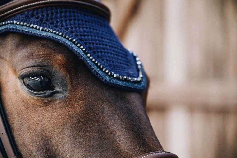 Kentucky Horsewear Fly Bonnet Wellington Glitterband 4 Kentucky Horsewear Fly Bonnet Wellington Glitterband - Image 2