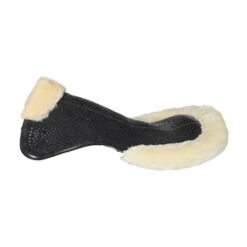 Saddle Pad Classic Gel Cut Out Eco-Wool -Equestrian Supplie Shop Acavallo Sattelpad Classic Cut Out Eco Wool black 1 1280x1280