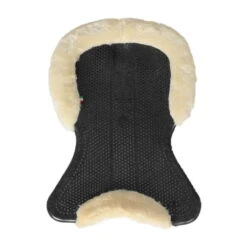 Saddle Pad Classic Gel Cut Out Eco-Wool -Equestrian Supplie Shop Acavallo Sattelpad Classic Cut Out Eco Wool black 2 1280x1280