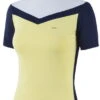 Competition Shirt Women's Biwait SS22, Short Sleeved -Equestrian Supplie Shop Animo Damen Turniershirt Biwait FS22 lemon 1 1280x1280