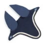 Anna Scarpati Fly Bonnet Zueg 38 FW22, Fly Cap, Fly Ears -Equestrian Supplie Shop Anna Scarpati Fliegenhaube Zueg 38 48 Blu Navy 1280x1280