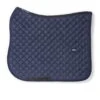 Anna Scarpati Saddle Pad Quinoa 27 FW22, Dressage Saddle Pad -Equestrian Supplie Shop Anna Scarpati Schabracke Quinoa 27 Blu Navy 1280x1280