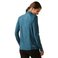 Ariat Women's Shirt Laguna FW23, Long-sleeved -Equestrian Supplie Shop Ariat Shirt Damen Laguna HW23 reflecting pond 1 1280x1280