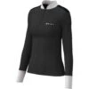 Women's Competition Shirt Brats FW23, Polo Shirt, Long-sleeved -Equestrian Supplie Shop BRATS 23W 01 Nero processed 1280x1280