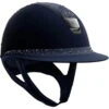 Riding Helmet Miss Shield SM,Top+FB Night Pearl,Trim+Blazon Blk Chrm,w.Dressage Chin Strap 2 Riding Helmet Miss Shield SM,Top+FB Night Pearl,Trim+Blazon Blk Chrm,w.Dressage Chin Strap -Equestrian Supplie Shop Blau vorne processedERShDXMMKt6yY 1280x1280