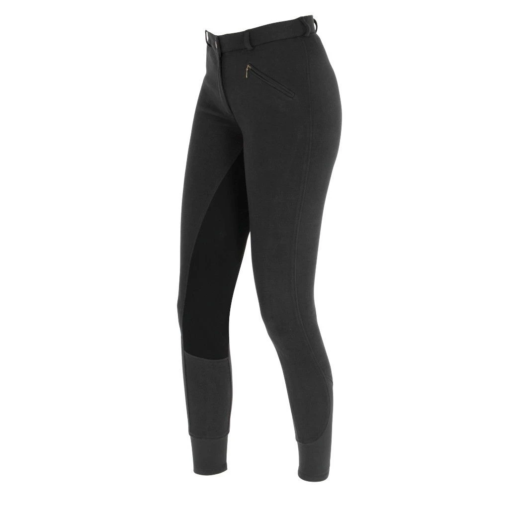 Covalliero Girls Breeches Economic, Full Seat, Leather Trim, Imitation Leather 3 Covalliero Girls Breeches Economic, Full Seat, Leather Trim, Imitation Leather