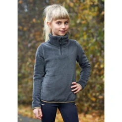 Covalliero Kids Sweater HW22 -Equestrian Supplie Shop Covalliero Sweater Kinder graphite 3 1280x1280
