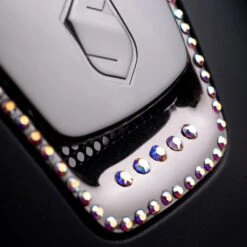 Riding Helmet Classic Shadowmatt, Top Shimmer, Trim + Blazon Blk Chrm, Full Holo Stones -Equestrian Supplie Shop DSC01395 1280x1280