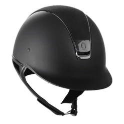 Riding Helmet Classic SM, Top Alct Holographic Shield Sw, Trim+Blazon Black Chrome
