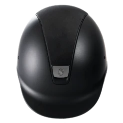 Riding Helmet Classic SM, Top Alct Holo Shield Swarovski, Trim Matt, Blazon Black Chrome -Equestrian Supplie Shop DSC01974 1280x1280