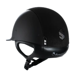 Riding Helmet Classic SM, Alct Holo Shield Sw, Trim Matt, Blazon Blk Chrm, 5 Sw Hematite -Equestrian Supplie Shop DSC02029 1280x1280