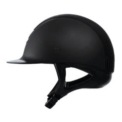 Riding Helmet Classic SM, Alct Holo Shield Sw, Trim Matt, Blazon Blk Chrm, 5 Sw Hematite -Equestrian Supplie Shop DSC02040 1280x1280
