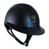 Riding Helmet Miss Shield SM, Holo Shield Sw, FB Alct, Trim+Blazon Blk Chrm, 5 Holo Stones -Equestrian Supplie Shop DSC02068 1280x1280
