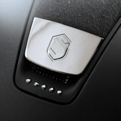 Riding Helmet Classic SM, Alct Holo Shield Sw, Trim Matt, Blazon Blk Chrm, 5 Sw Hematite -Equestrian Supplie Shop DSC02165 1280x1280