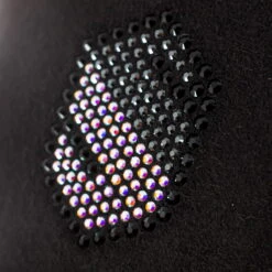 Riding Helmet Classic SM, Top Alct Holo Shield Swarovski, Trim Matt, Blazon Black Chrome -Equestrian Supplie Shop DSC030245rPTiPKHyEmC0 1280x1280