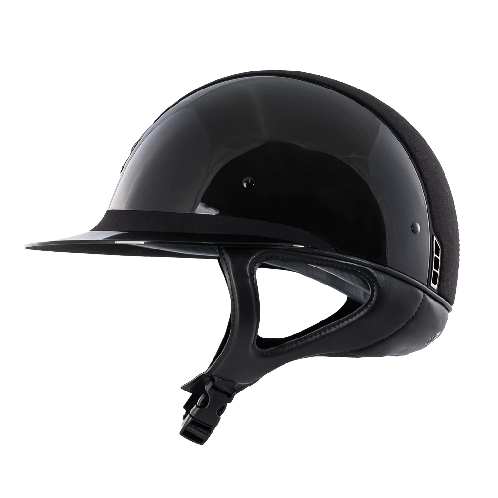 Riding Helmet MS Glossy, Holo Shield Sw,FB Alct,Trim Matt, Blazon Blk Chrm, 5 Jet Hematite 6 Riding Helmet MS Glossy, Holo Shield Sw,FB Alct,Trim Matt, Blazon Blk Chrm, 5 Jet Hematite - Image 4