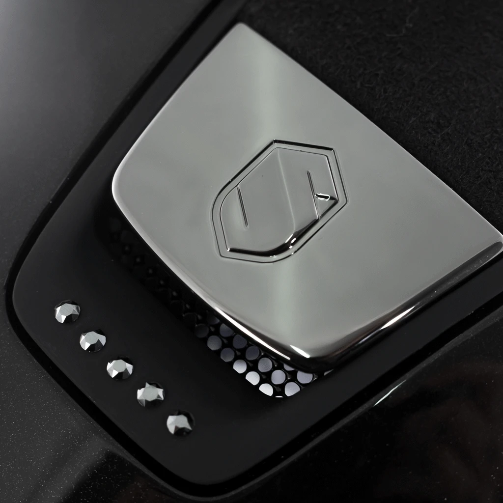 Riding Helmet MS Glossy, Holo Shield Sw,FB Alct,Trim Matt, Blazon Blk Chrm, 5 Jet Hematite 8 Riding Helmet MS Glossy, Holo Shield Sw,FB Alct,Trim Matt, Blazon Blk Chrm, 5 Jet Hematite - Image 6