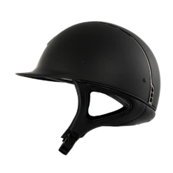 Riding Helmet Classic Shadowmatt, Trim Black Chrome, Blazon Crystal Fabric Metal Eclipse -Equestrian Supplie Shop DSC03058 1280x1280