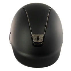 Riding Helmet Classic Shadowmatt, Trim Black Chrome, Blazon Crystal Fabric Metal Eclipse -Equestrian Supplie Shop DSC03059 1280x1280