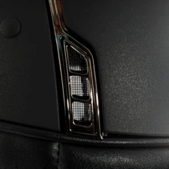 Riding Helmet Classic Shadowmatt, Trim Black Chrome, Blazon Crystal Fabric Metal Eclipse -Equestrian Supplie Shop DSC03062 1280x1280
