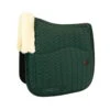 Kentucky Horsewear Saddle Pad Skin-Friendly Velvet, Dressage Saddle Pad, Artificial Lambskin