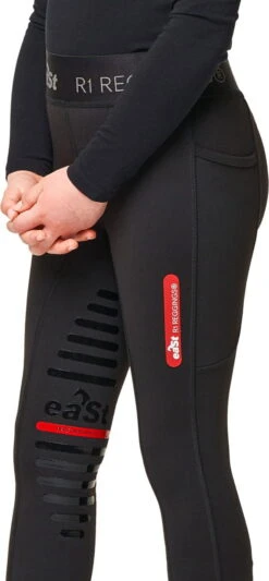 Kids Riding Leggings Reggings R1, Knee-Grip -Equestrian Supplie Shop EaST ReggingsR1 Kids black 4 processed 1280x1280