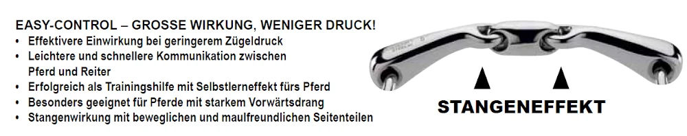 Stübben Double Broken D-Snaffle Easy Control 6 Stübben Double Broken D-Snaffle Easy Control - Image 4