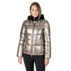 Women's Jacket Gatheg FW22, Winter Jacket -Equestrian Supplie Shop Equiline Jacke Damen Gatheg HW22 champagne 1280x1280