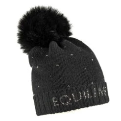 Women's Beanie Glueg FW22, Pom-Pom Beanie, Fur Pom-Pom