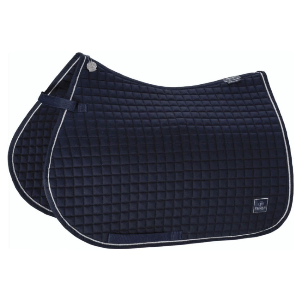 Saddle Pad Cotton Platinum Pure SS23, Jumping Saddle Pad 3 Saddle Pad Cotton Platinum Pure SS23, Jumping Saddle Pad