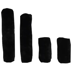 Kentucky Horsewear Sheepskin Halter Set 4-piece 3 Kentucky Horsewear Sheepskin Halter Set 4-piece