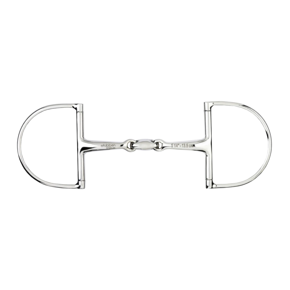 Stübben Double Broken D-Snaffle Easy Control 3 Stübben Double Broken D-Snaffle Easy Control