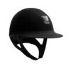 Riding Helmet Miss Shield, Top+FB Alcantara, Trim + Blazon Black Chrome, Full Jet Hematite -Equestrian Supplie Shop FullJetHematite 1L6HciPRMV9PAd 1280x1280