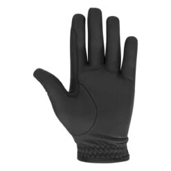 Riding Gloves IRHLady Dazzle FW23, Wintergloves, Faux Leather -Equestrian Supplie Shop Imperial Rding Handschuhe IRHLady black1 processed 1280x1280