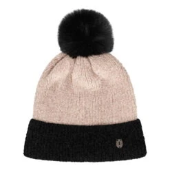 Women‘s Beanie IRHFrosty Fuzz FW23, Beanie, With Pom-Pom