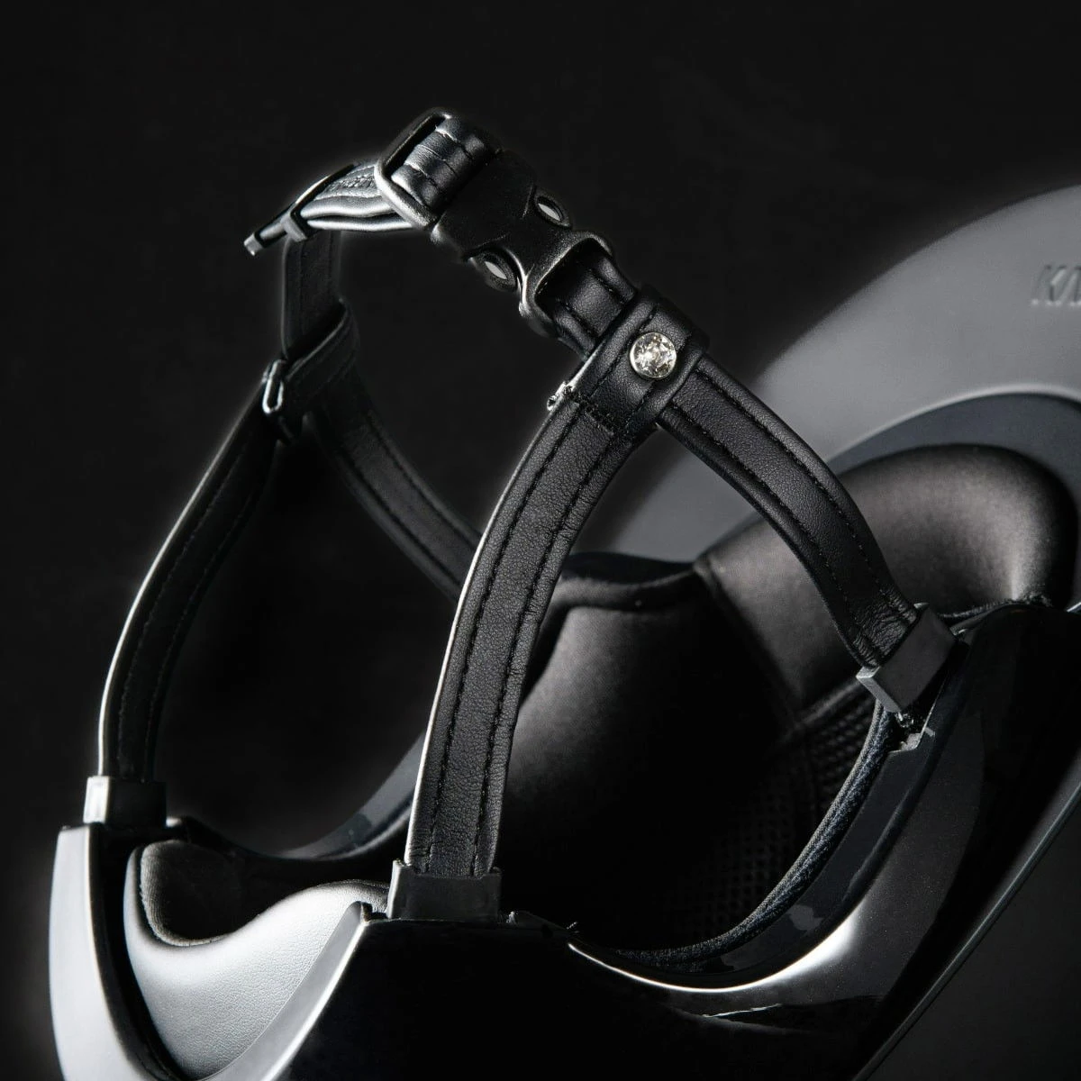 KASK Riding Helmet Kooki Matte Crystals Rivet 4 KASK Riding Helmet Kooki Matte Crystals Rivet - Image 2