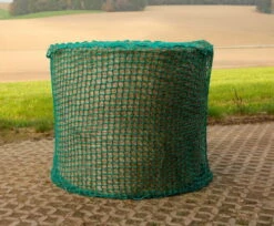 KERBL Hay Net, For Round Bales -Equestrian Supplie Shop Kerbl Rundballennetz grun 2 processed 1280x1280