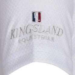 Girls' Show Shirt Classic, Short Sleeve -Equestrian Supplie Shop Kingsland Turniershirt Girls Short Sleeve Show Shirt White 4 1280x1280