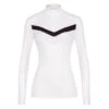 Women's Competition Shirt Vivien SS23, Long-sleeved -Equestrian Supplie Shop LAGUSO VIVIEN SATELIT WHITE 1 1280x1280