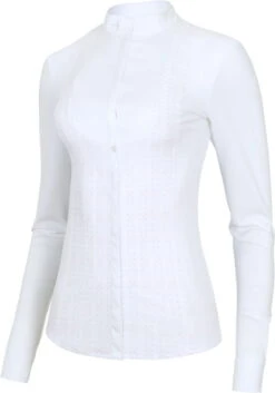 Women's Competition Shirt Laila FW23, Long Sleeve -Equestrian Supplie Shop Laguso Shirt Damen Laila monogram 3 processed 1280x1280