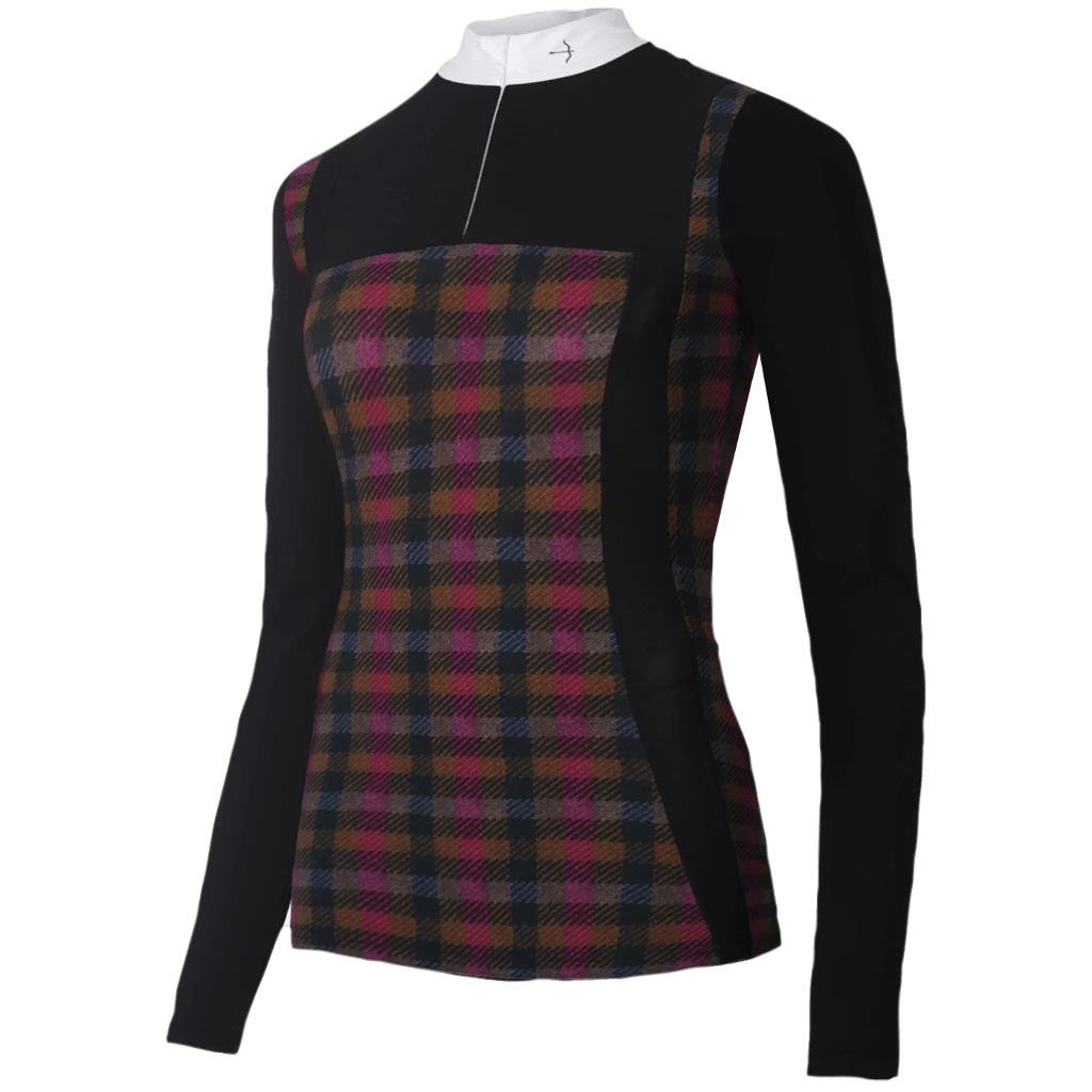 Women's Competition Shirt Jacky Check FW22, Long-sleeved 4 Women's Competition Shirt Jacky Check FW22, Long-sleeved - Image 2