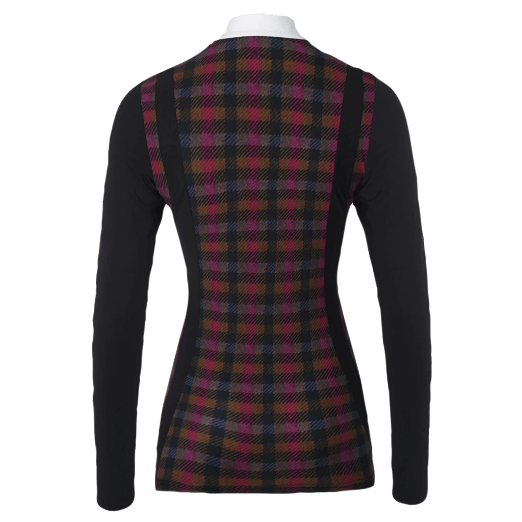 Women's Competition Shirt Jacky Check FW22, Long-sleeved 5 Women's Competition Shirt Jacky Check FW22, Long-sleeved - Image 3