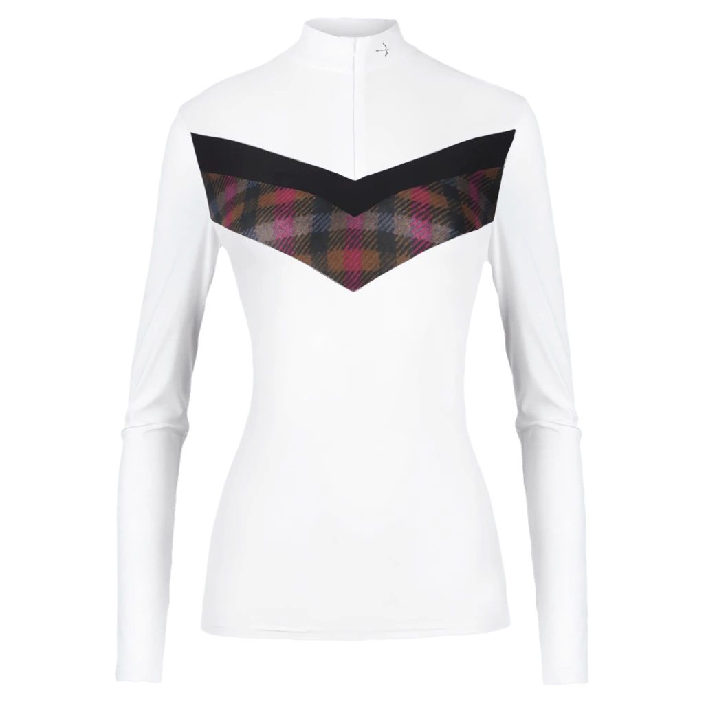 Women's Competition Shirt Vivien Check FW22, Long-sleeved 3 Women's Competition Shirt Vivien Check FW22, Long-sleeved