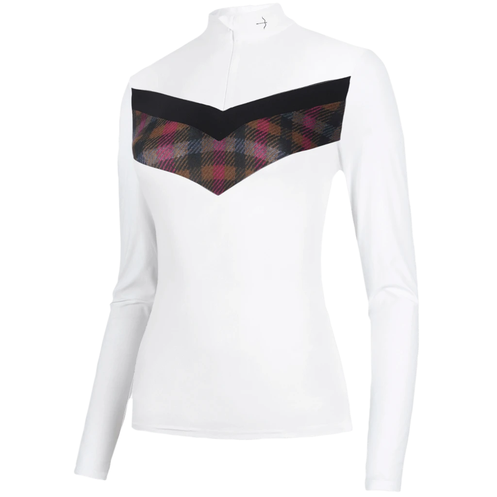 Women's Competition Shirt Vivien Check FW22, Long-sleeved 4 Women's Competition Shirt Vivien Check FW22, Long-sleeved - Image 2