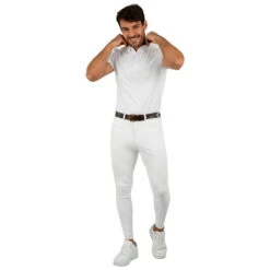 Maximillian Equestrian Men's Competition Shirt Active, Short-sleeved -Equestrian Supplie Shop Maximilian Turniershirt Herren kurzarm 1 processed 1280x1280