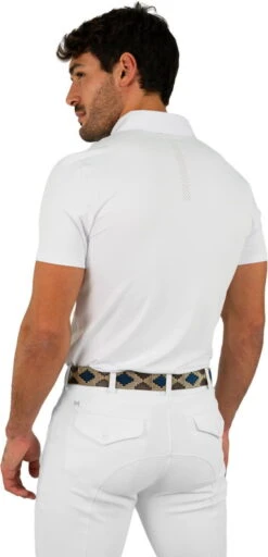 Maximillian Equestrian Men's Competition Shirt Active, Short-sleeved -Equestrian Supplie Shop Maximilian Turniershirt Herren kurzarm 5 processed 1280x1280