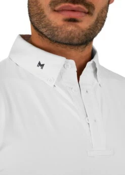 Maximillian Equestrian Men's Competition Shirt Active, Short-sleeved -Equestrian Supplie Shop Maximilian Turniershirt Herren kurzarm 7 processed 1280x1280